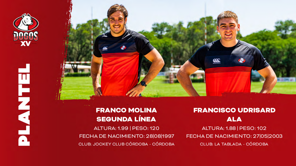 Franco Molina to play Super Rugby Americas for Dogos XV - Americas